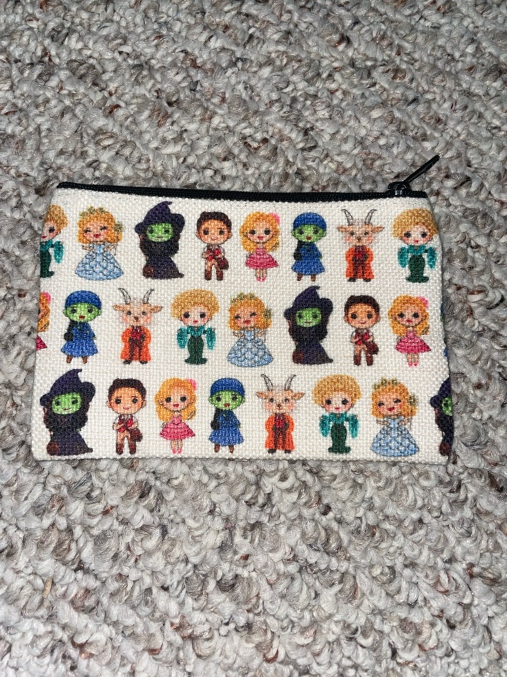 Wicked Canvas Zip Pouch